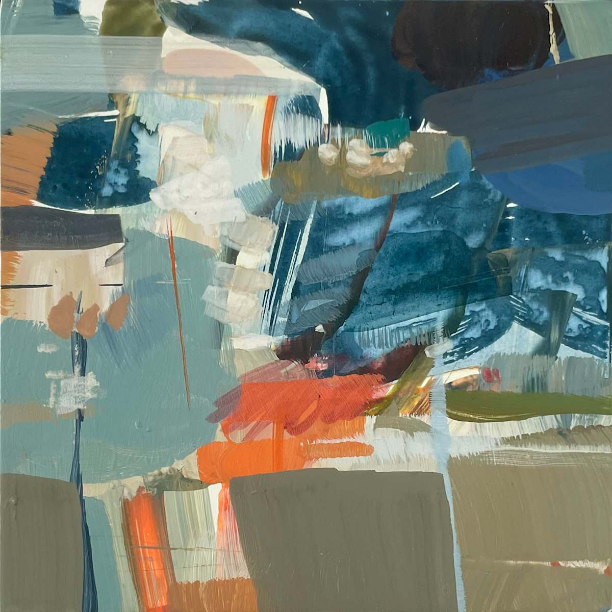 August Sky Above the Canoe by Gretchen Warsen, Image 1.