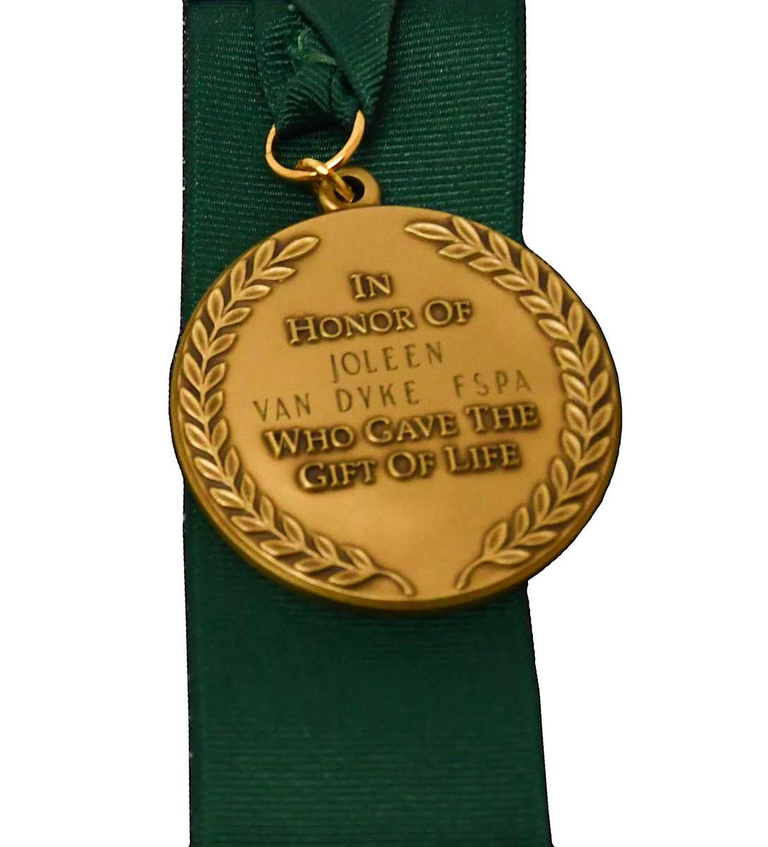 Sister Joleen Organ Donor Medal, Image 2.