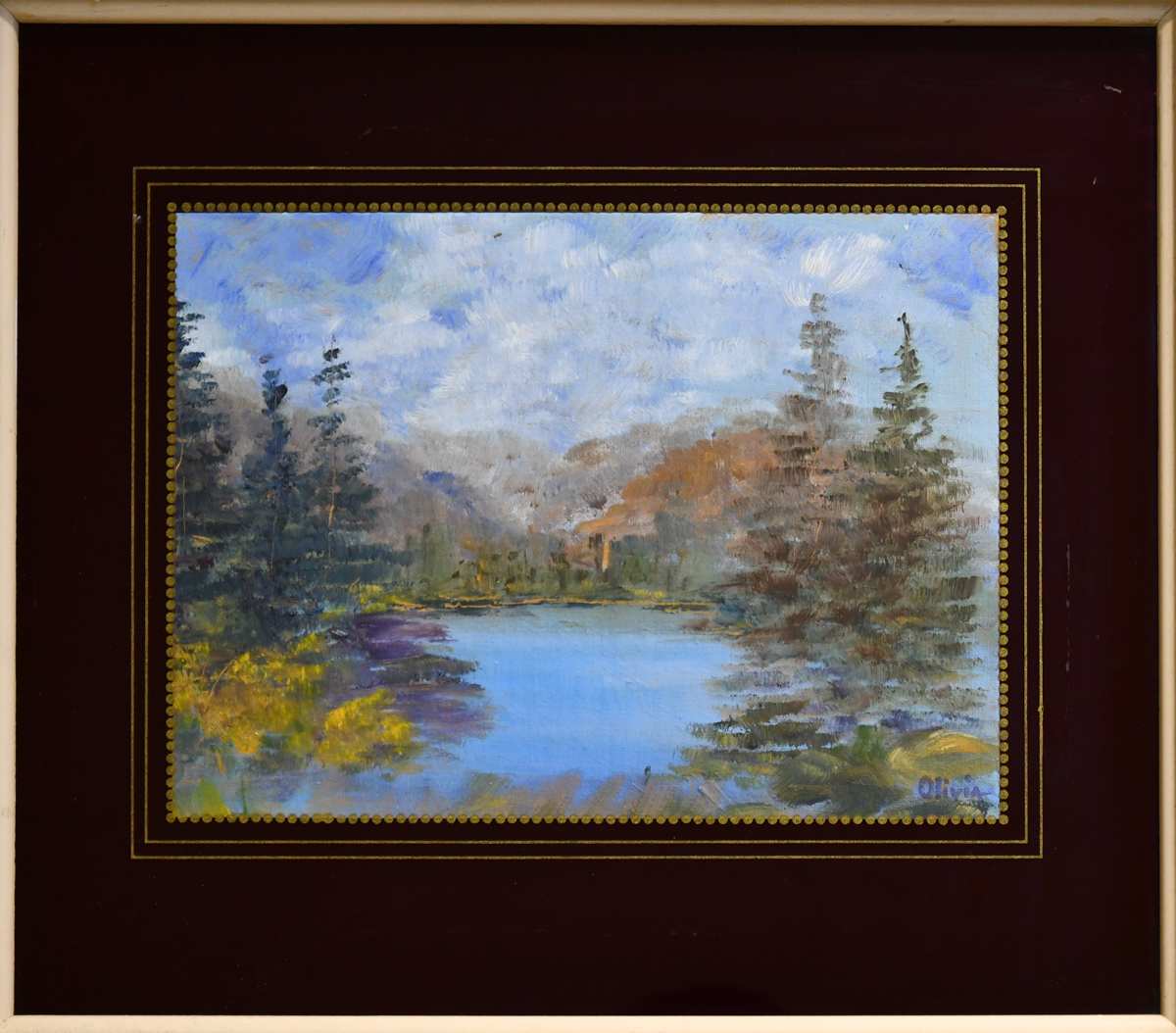 Lake Scene by Olivia Cox, FSPA 