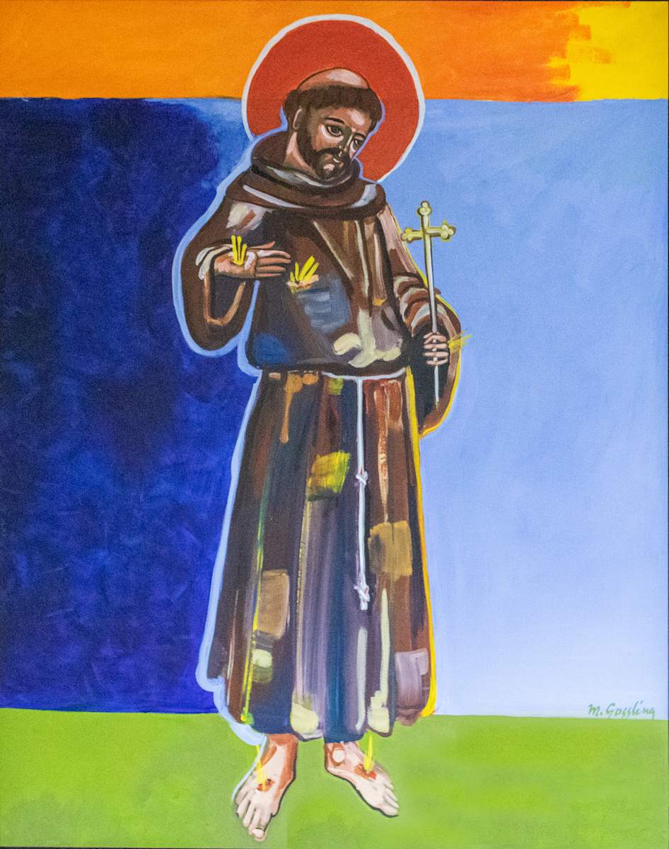 St. Francis of Assisi by Maryam Gossling, FSPA, Image 1.