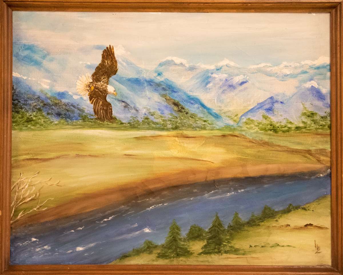 Eagle Soaring by Mary Elizabeth Heller, FSPA 