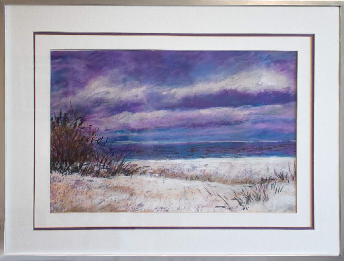 Purple Seascape by Karen Kappell, FSPA, Image 1.