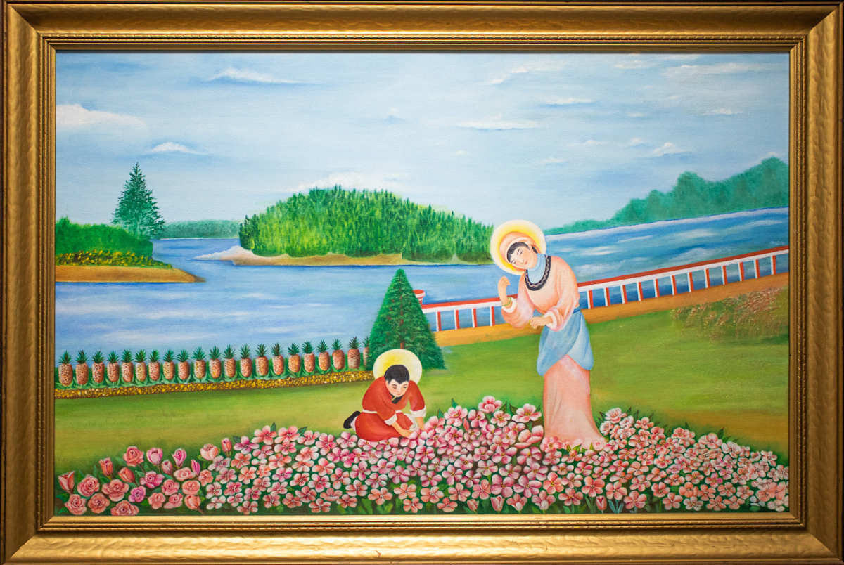 Mary in the Garden by Rosa Liu, FSPA 