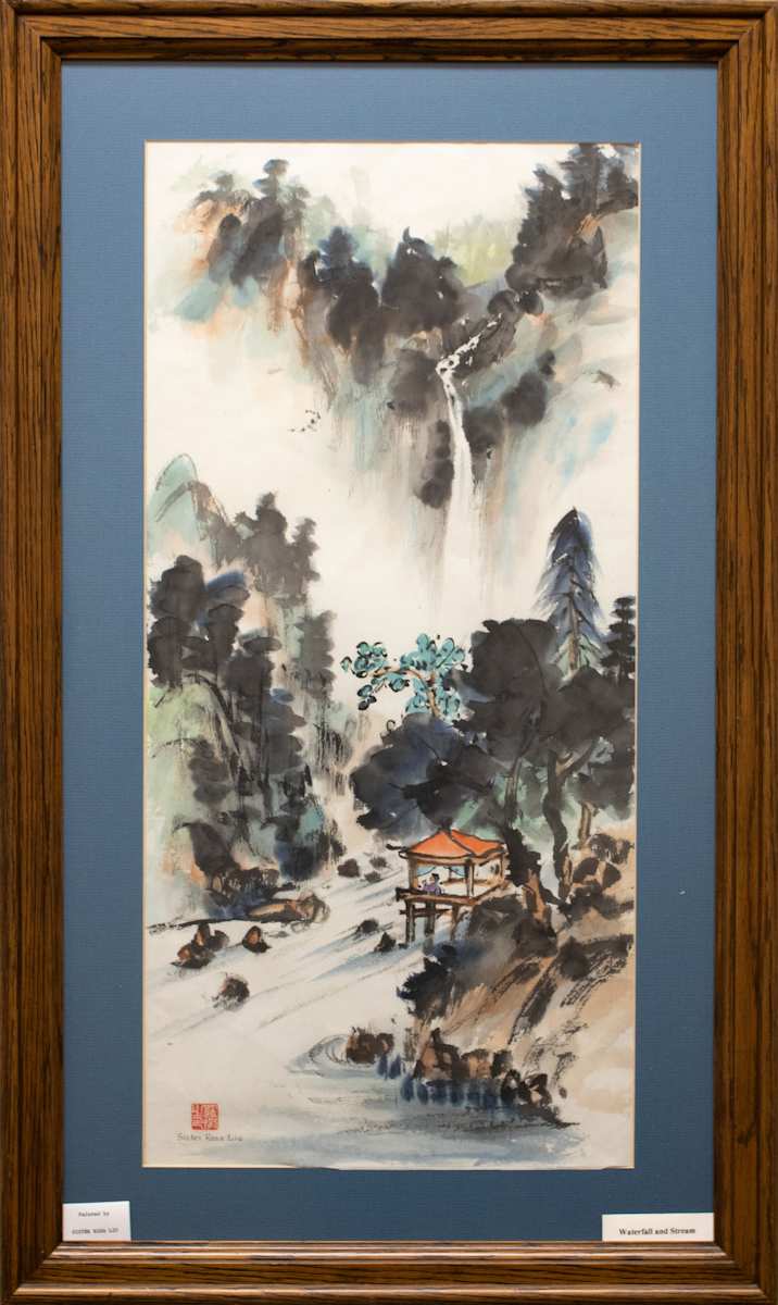 Waterfall and Stream by Rosa Liu, FSPA 