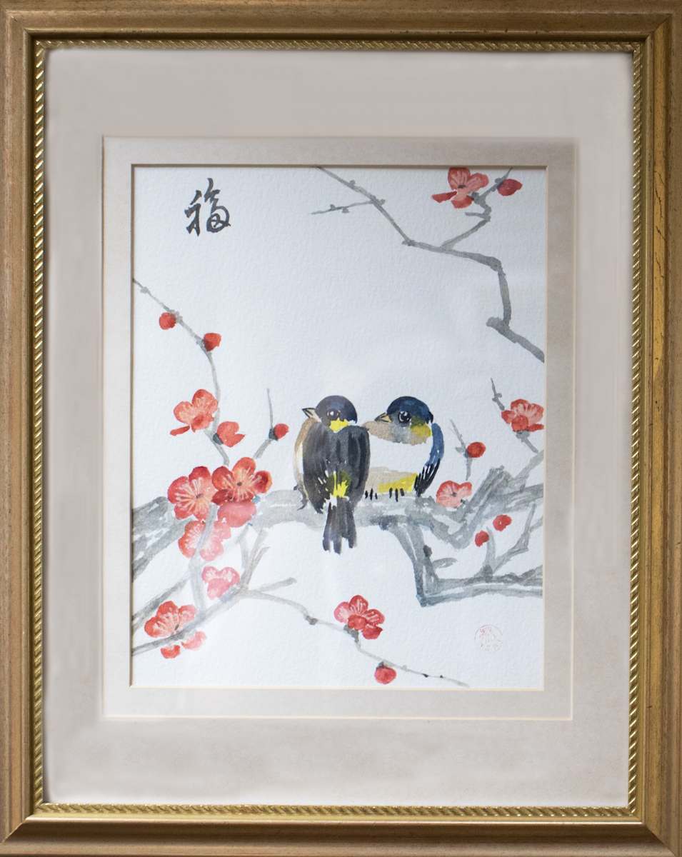 Two Birds by Marda Tsai, FSPA, Image 1.