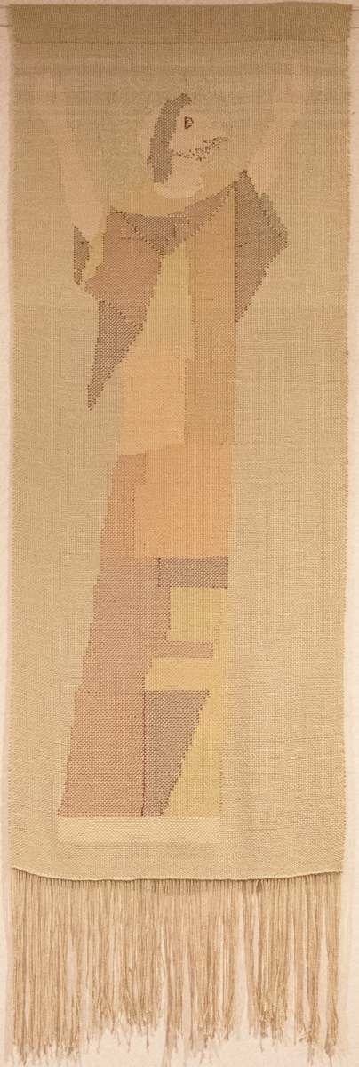 Banner with Likeness of St. Francis and St. Clare by Carlene Unser, FSPA, Image 1.