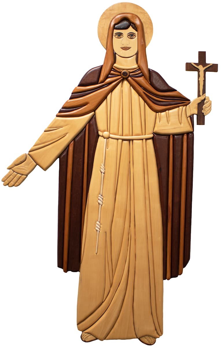 St. Rose of Viterbo by Shirley Wagner, FSPA, Image 1.