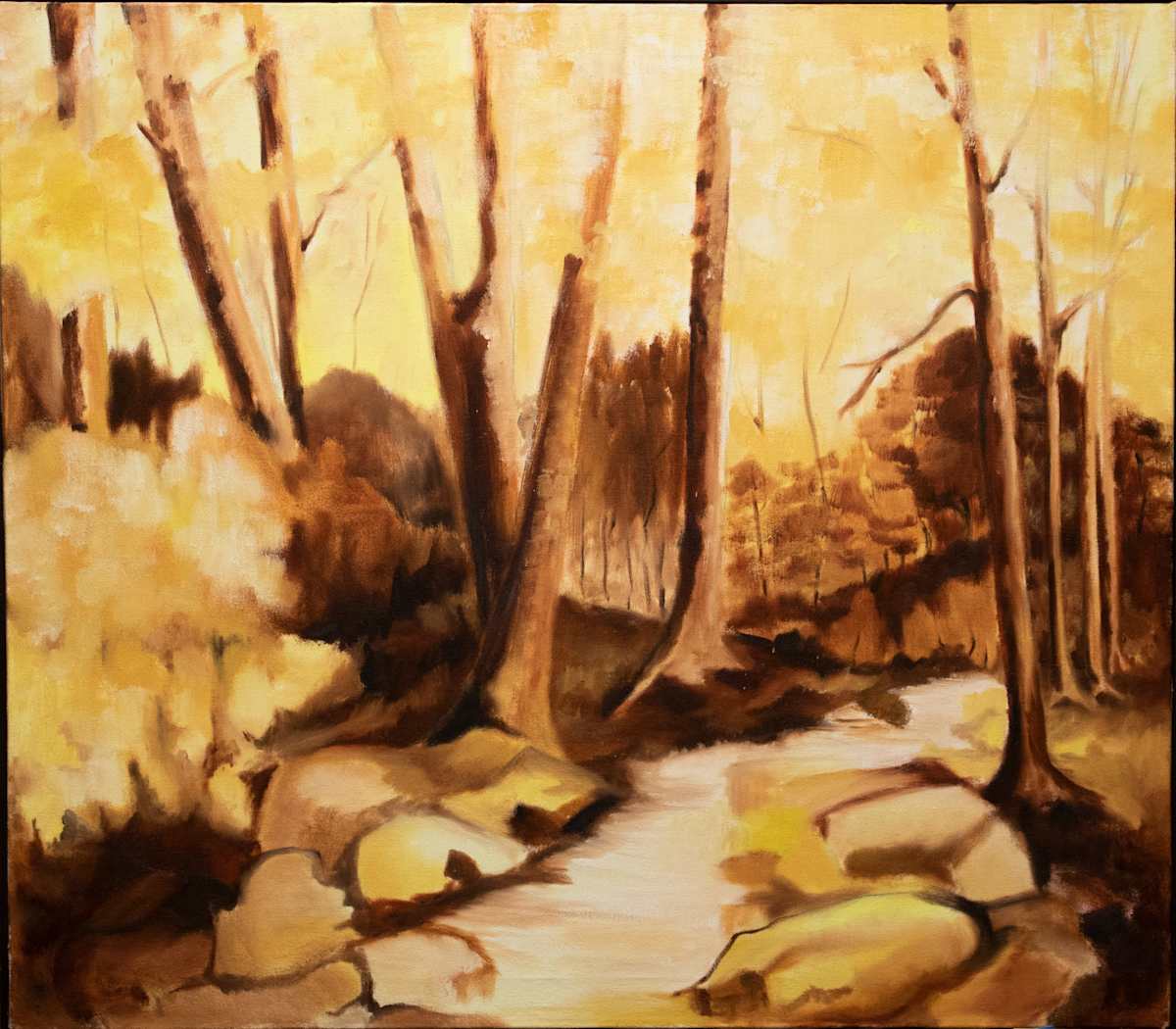 Fall Scene by Donna Weber, FSPA  Image: 10/18/2025 - Art Library