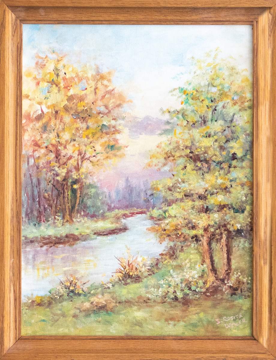 Forest at Dusk by Rosita Weiler, FSPA, Image 1.