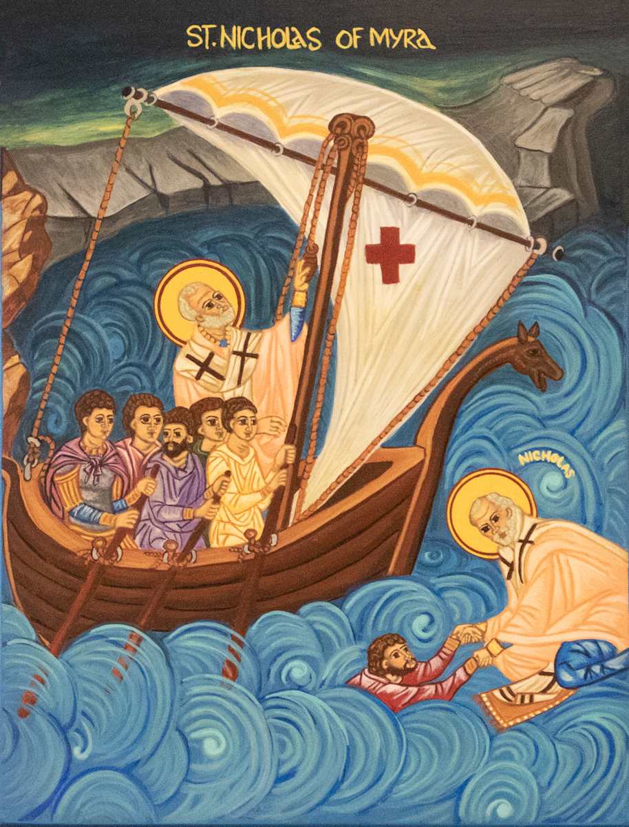 St. Nicholas of Myra by Marlene Weisenbeck, FSPA, Image 1.