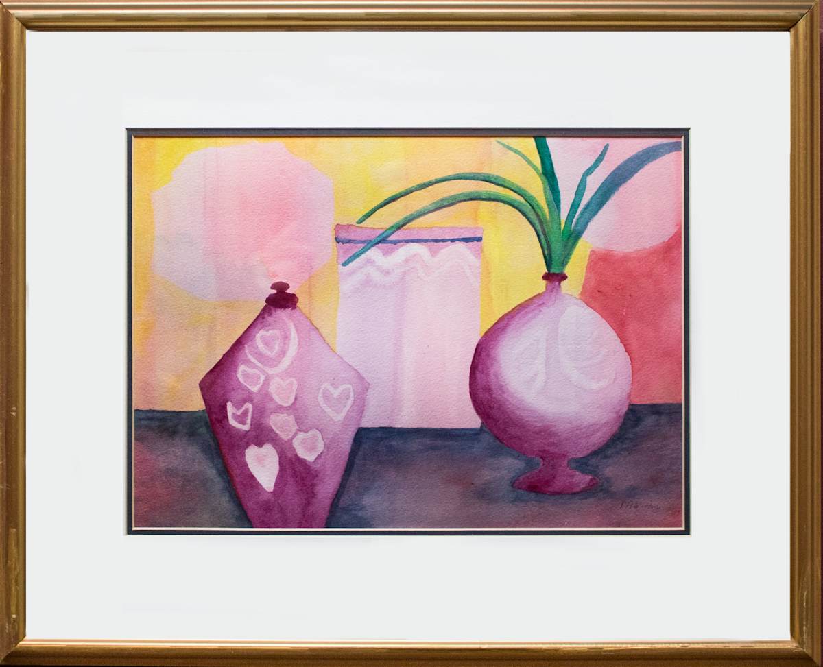 Trio of Vases by Pauline Wittry, FSPA, Image 1.