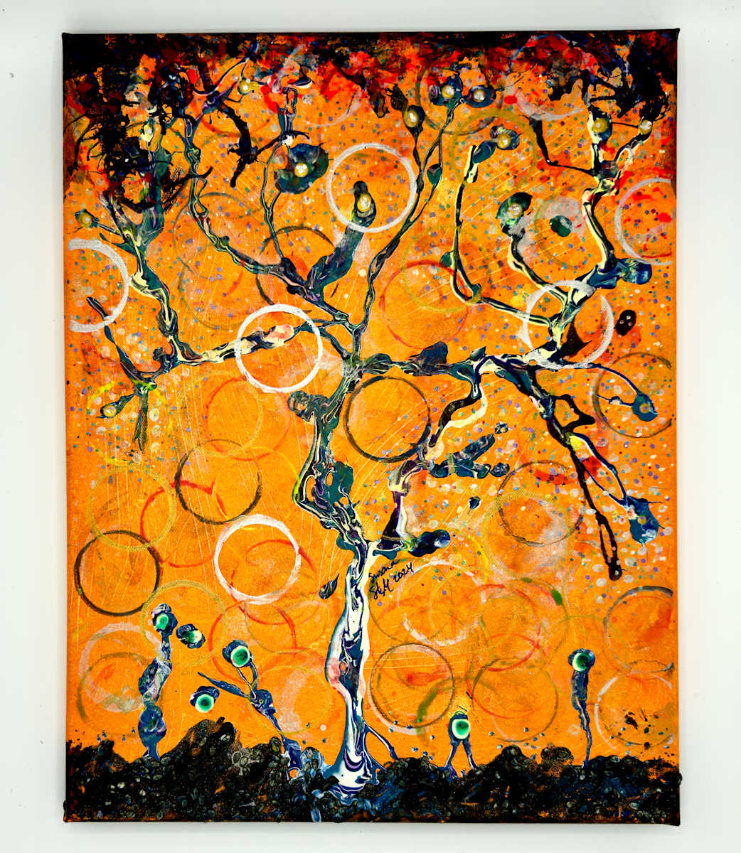 Beyond Earth by SUSANA K. MARSCH  Image: A tree born under distant stars, reaching for worlds yet unseen.