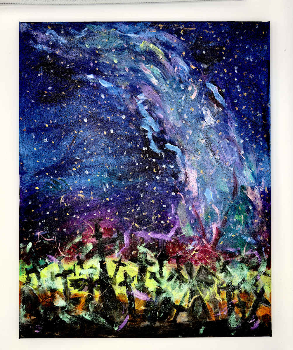 Camposanto by SUSANA K. MARSCH  Image: Beneath the stars, the dead dream in color.