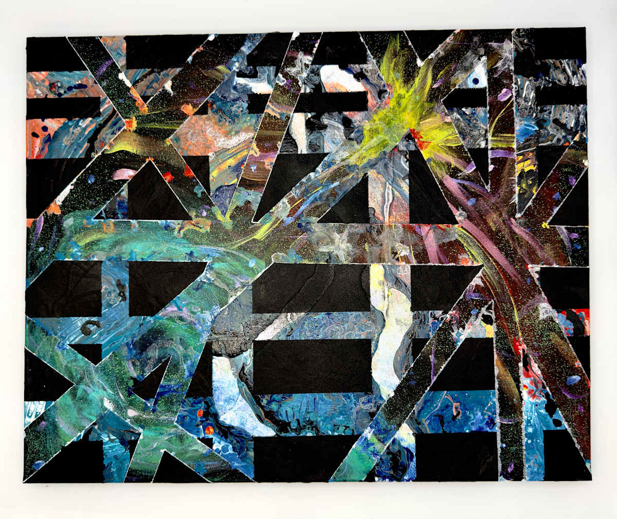 Decisions Determine Destiny by SUSANA K. MARSCH  Image: Every path taken reshapes the future, weaving fate from fragments of choice.
