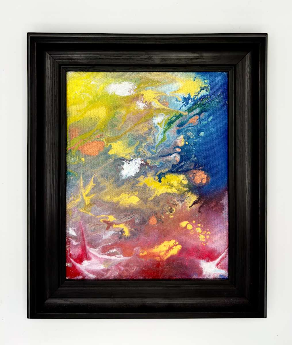 Nebula by SUSANA K. MARSCH  Image: Where colors drift through silence — a nebula blooming in the dark.