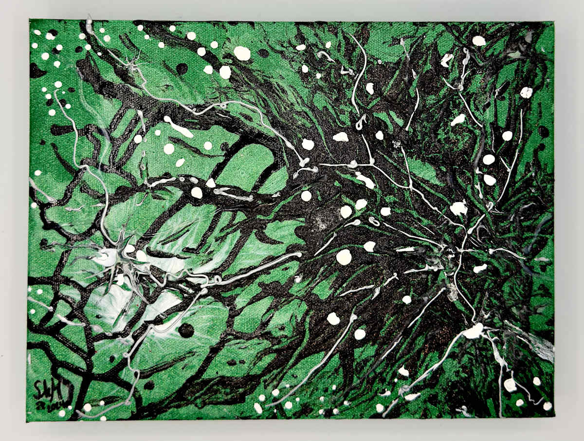 Rashomon by SUSANA K. MARSCH  Image: Veins of the forest, rivers of thought — where life and chaos collide.
