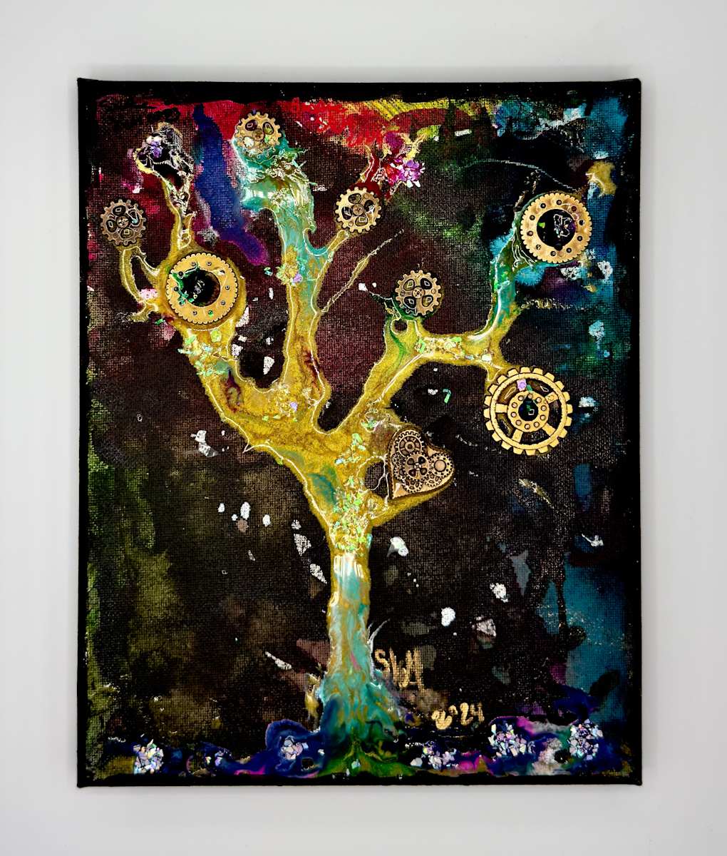 Steampunk by SUSANA K. MARSCH  Image: Where time takes root and dreams are wound in gears of gold.