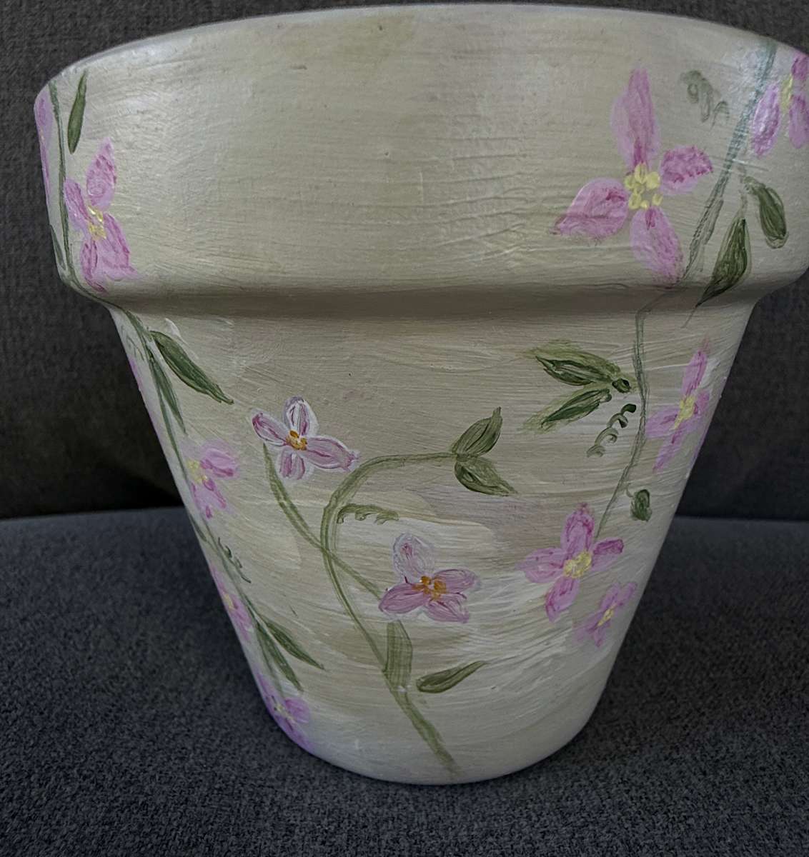 Spring Pot III 4" by Karin Faris Hills, Image 1.