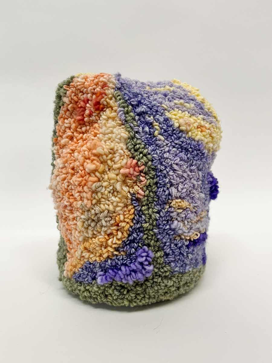 Small Mountain: Agate by Cat Babbie 