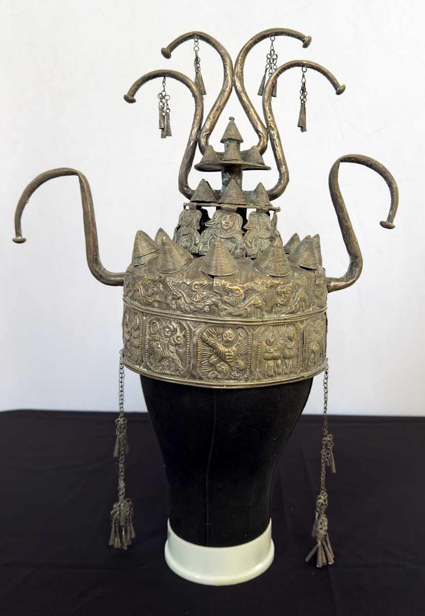 Chinese Miao headdress 