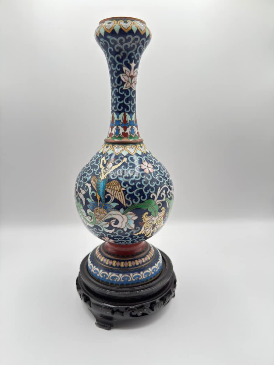 Cloisonne vase 