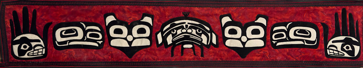 Tlingit tribe fabric 