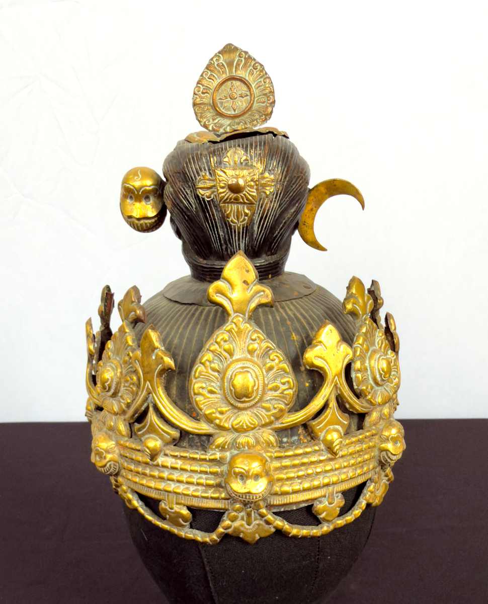 Tibetan tribal headdress 