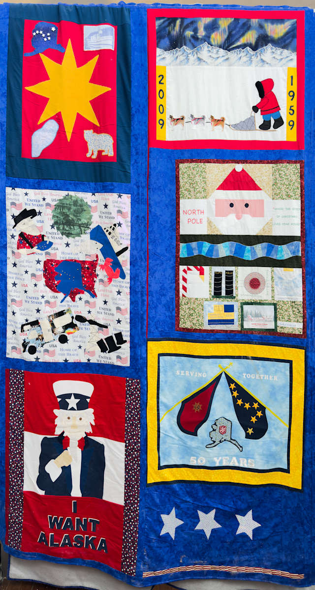 The Alaska Statehood Quilt E 