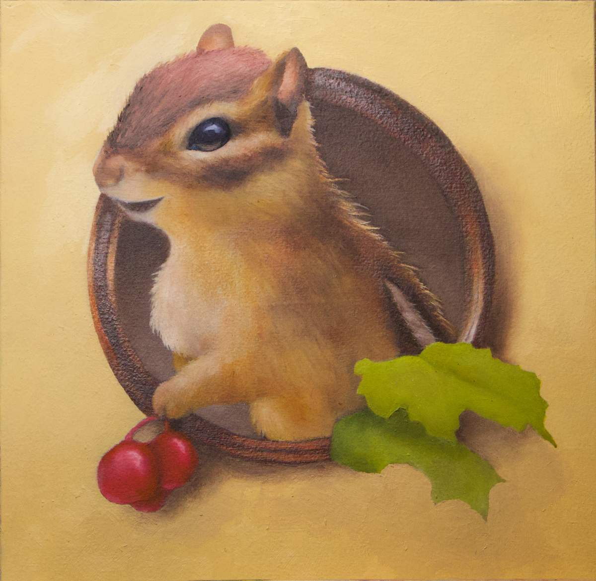 Early Harvest - Chipmunk by Krister Eide 