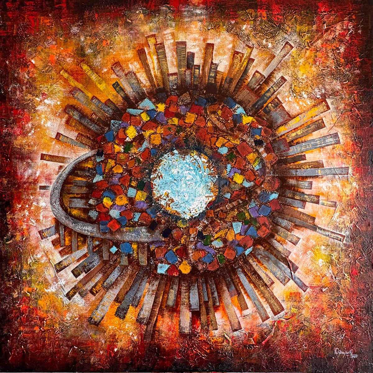 Mandala of the Metropolis,  नगरीमण्डलम् (Nagarī-Maṇḍalam) by DIPAYAN GHOSH 