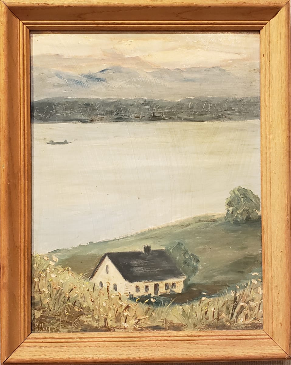 Landscape with House by Dorothy Vogt 