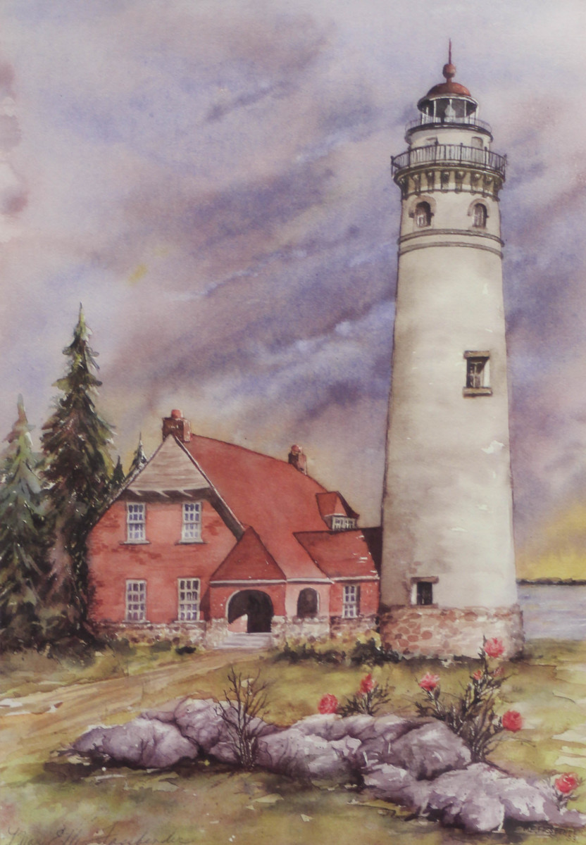 Lighthouse by Mary Ellen Fassbender 