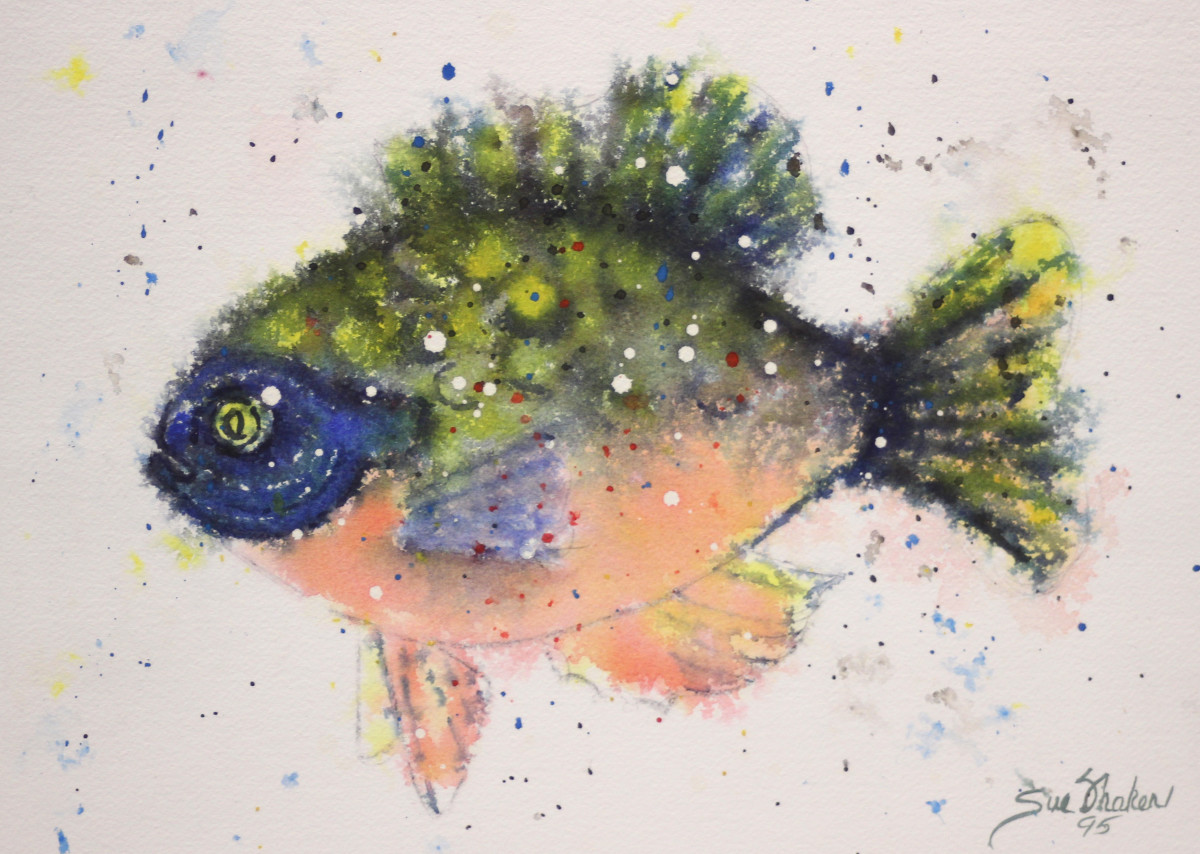 Fuzzy Fish by Sue Fraker 