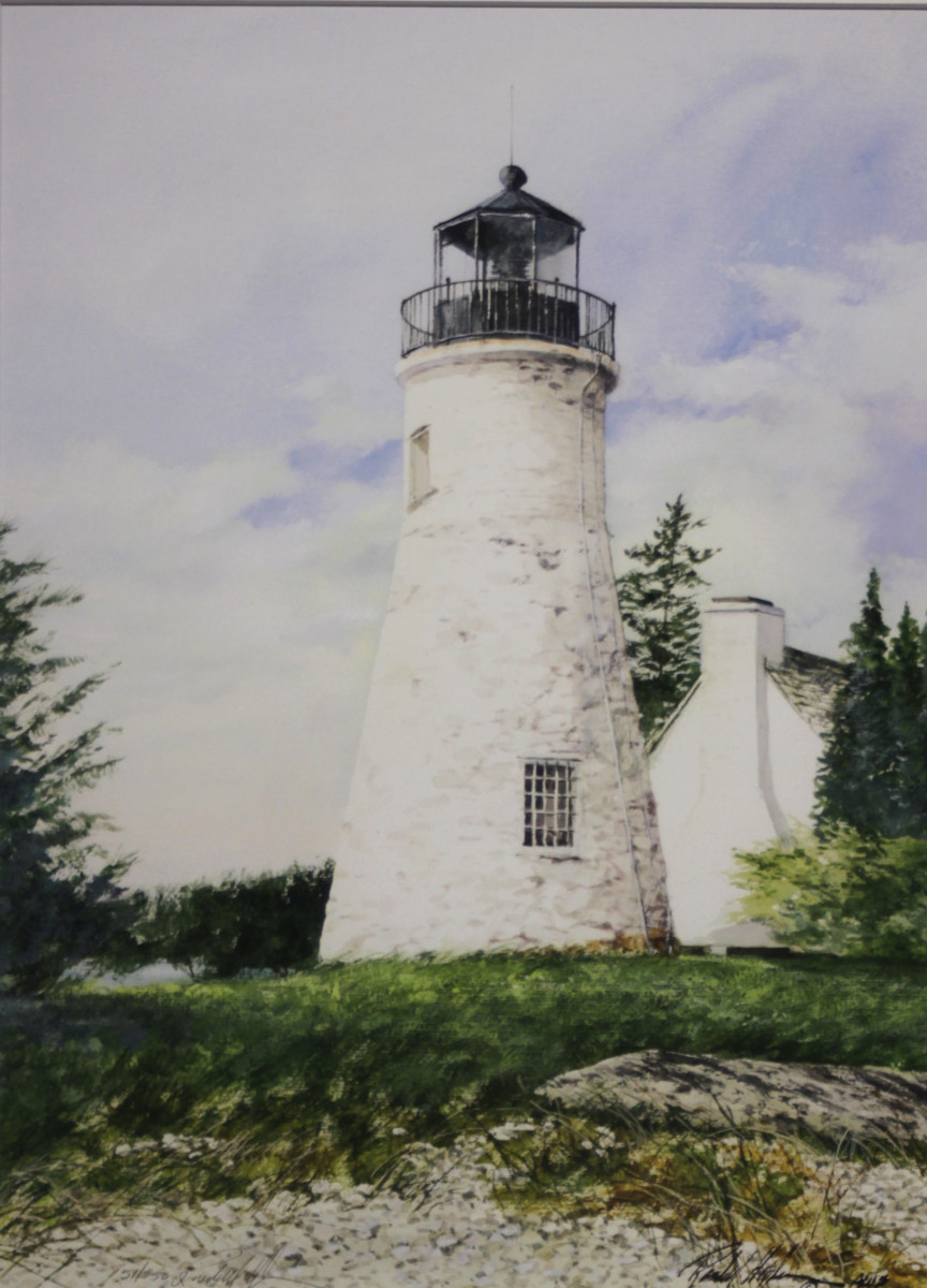Old Presque Isle Lighthouse by Randall Higdon 