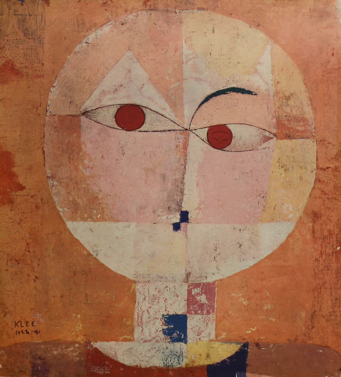 Head of Man by Paul Klee 