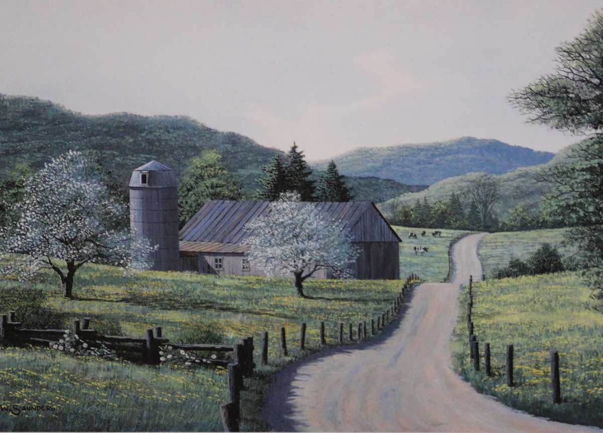 Spring Blossoms by Bill Saunders, Image 1.