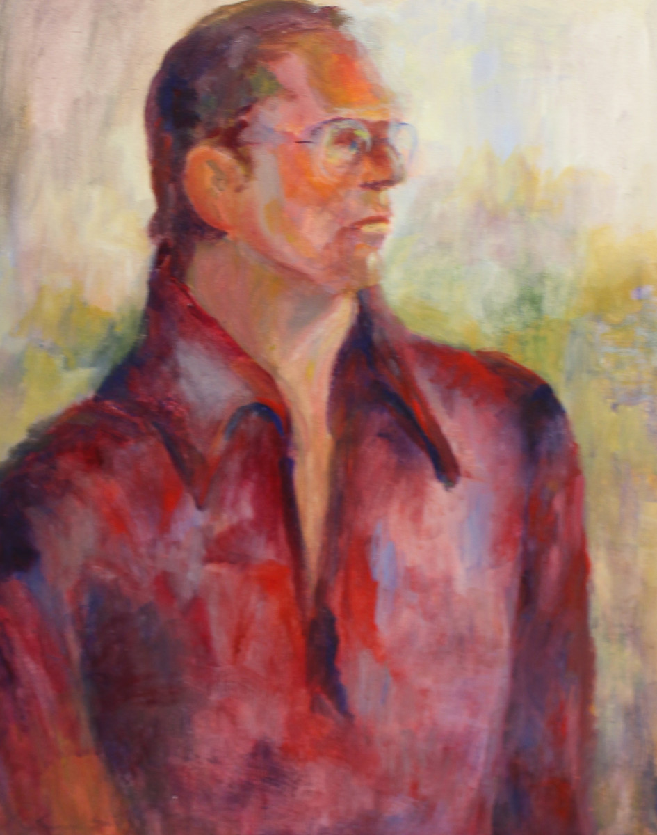 Man in Glasses by Catherine Smith 