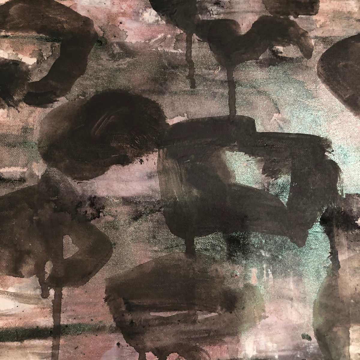 Dark clouds 1 by Janet Heekin 