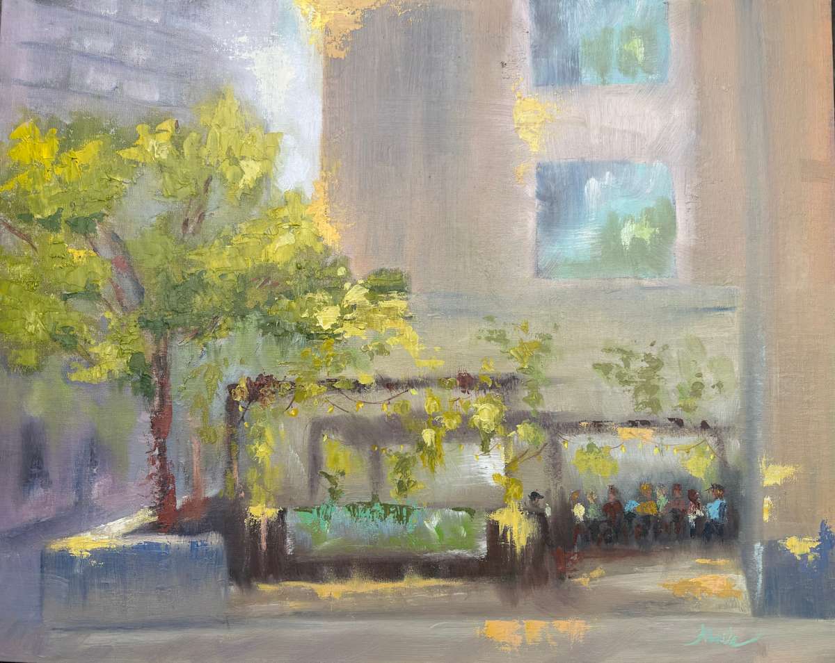 Church Street Tourists by Amanda Wilson 