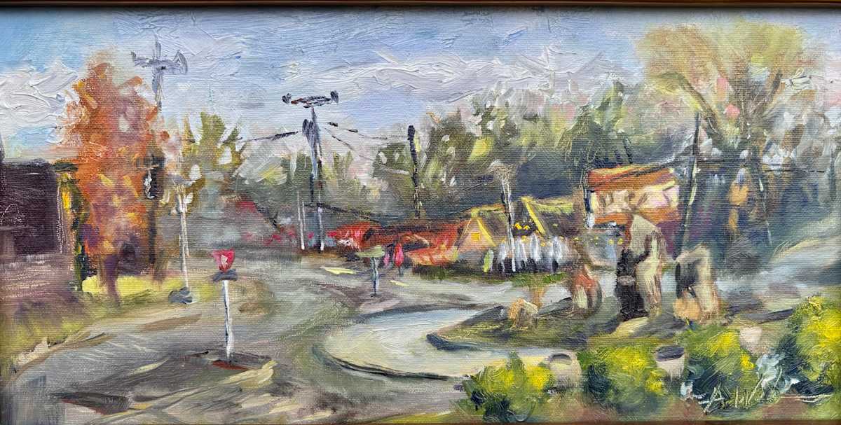 Home by Amanda Wilson  Image: Sylvan Park Roundabout 