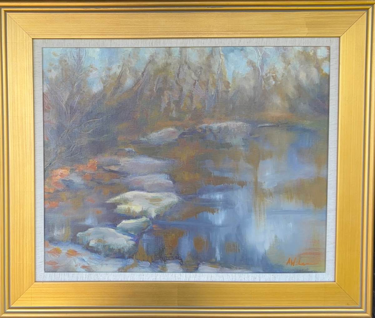 Winter’s Frog Pond by Amanda Wilson  Image: Warner Parks Nature Center