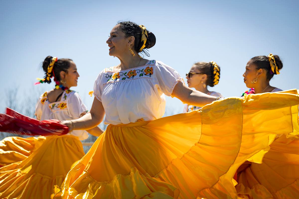 Four Ladies Dancing by Lori Decker 