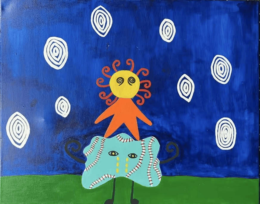 Visitors From The Spiral Sky by Audrey Soler 