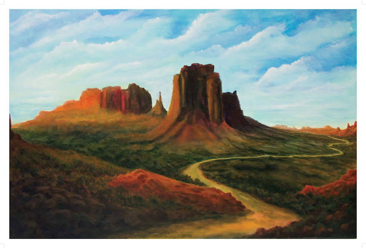 Desert Road by Dean Ertel 