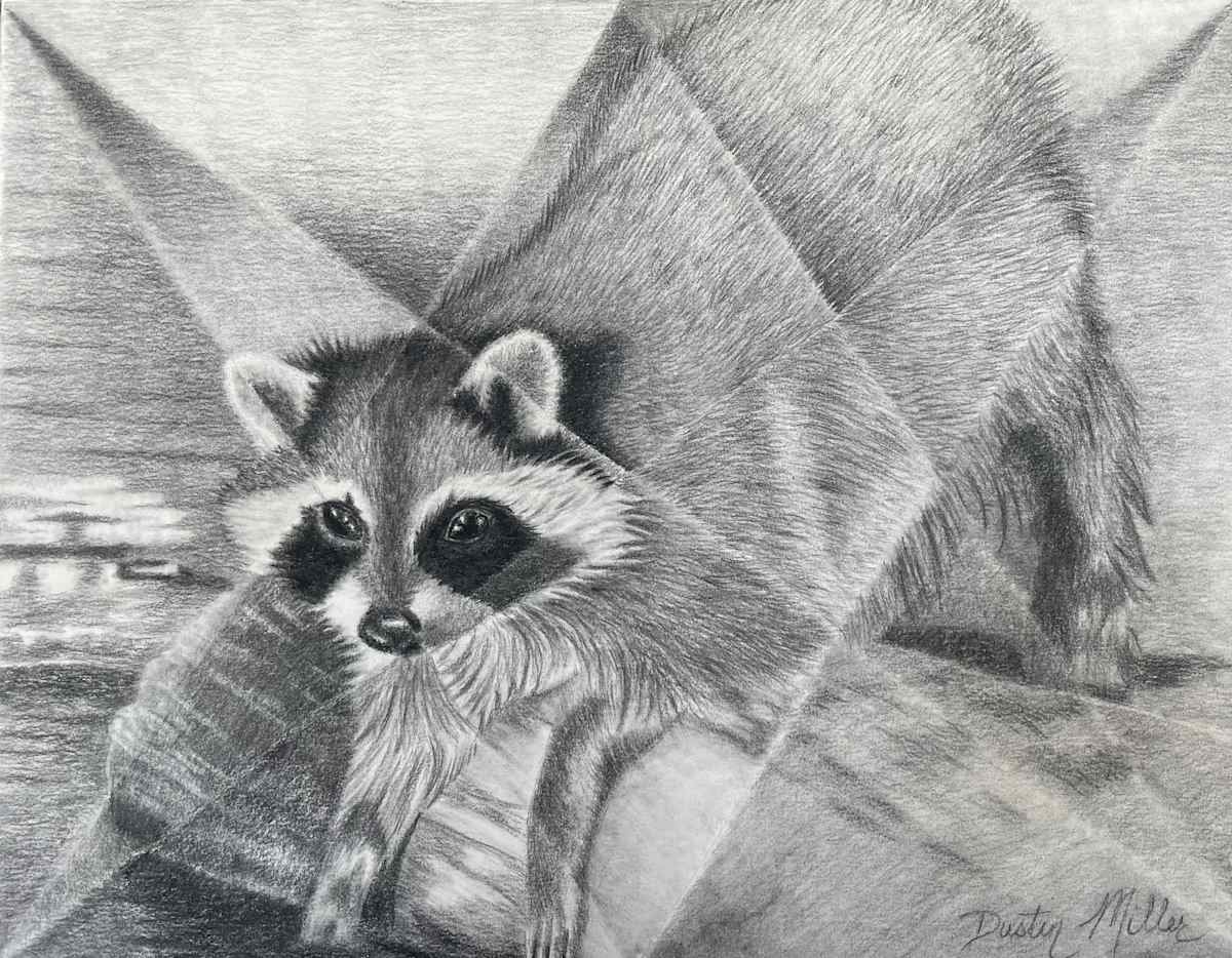 Trash Panda by Dustin Miller, Image 1.