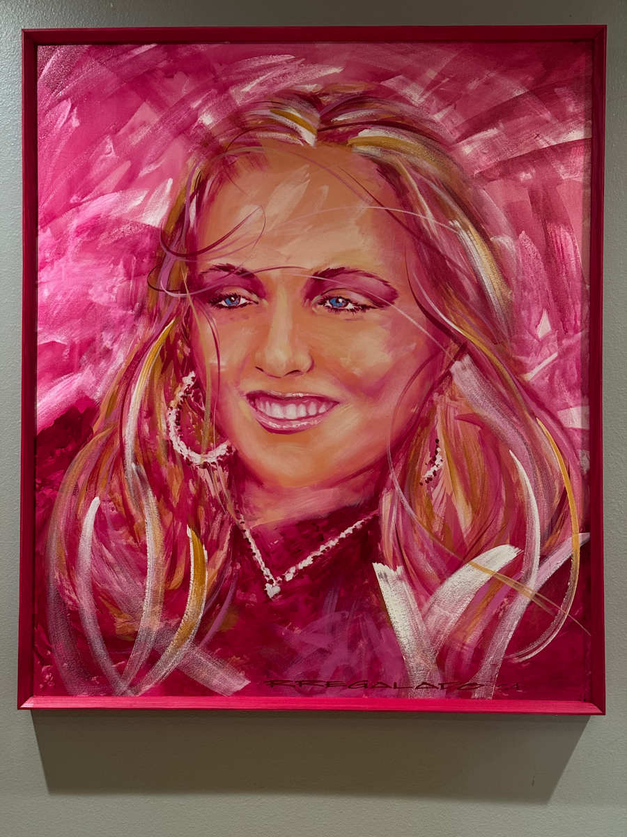 "Ayla in Pink" by Roberto Regalado by Claire Utley 