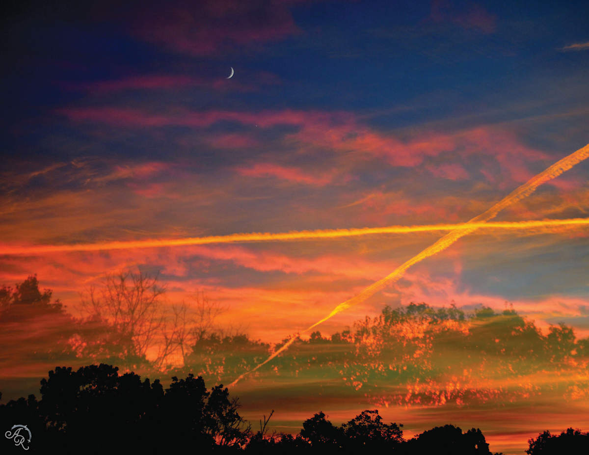 October Sunsets by Abigail Ross 