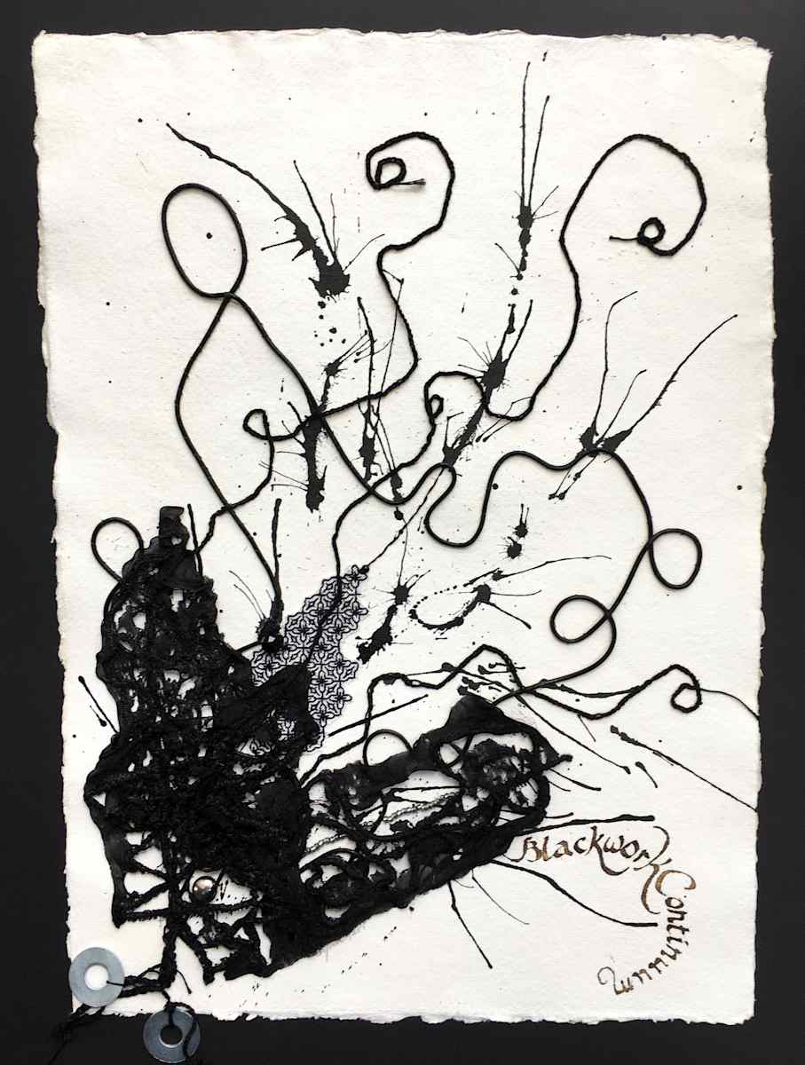 Blackwork Continuum by Lynn Parr, Image 1.