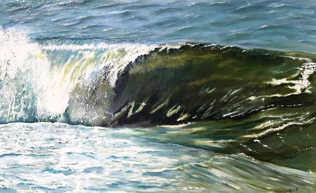 Wild Irish Wave by Lynn Parr 