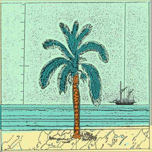 Sunny Days I by The Red Sable Studio  Image: Digital Collage is a lot of fun to create, but I still like to make actual Collages. It is a pleasure to do both.